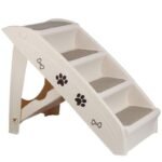 Lightweight Foldable Dog Ramp - Portable Pet Stairs for Home & Travel