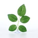 Vibrant 5-Piece Reptile Terrarium Plant Set - Multicolor Decor Leaves for Aquariums and Habitats