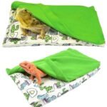 Cozy Reptile Sleeping Bag Set: Bed, Pillow & Blanket for Bearded Dragons and Geckos - Image 2