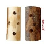 Natural Wood Hamster Chew Toy - Image 7