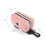 Portable Lamb's Wool Poop Bag Dispenser for Dogs - Image 7
