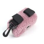 Portable Lamb's Wool Poop Bag Dispenser for Dogs - Image 3