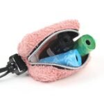 Portable Lamb's Wool Poop Bag Dispenser for Dogs - Image 4