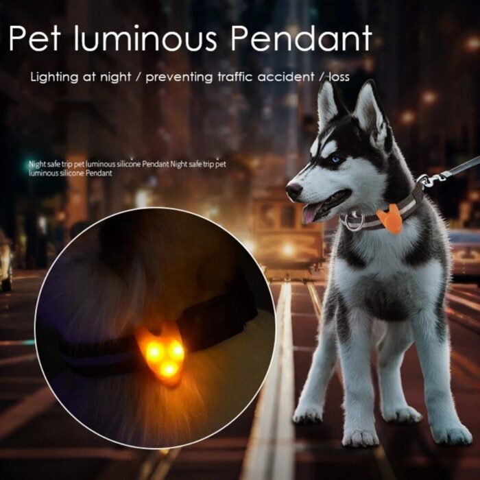 Pet Dog Puppy Collar Necklace with LED - Image 4