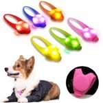 Multi-Color LED Light Dog & Cat Safety Pendant for Collars - Image 2