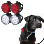 USB Rechargeable LED Pet Safety Light - 4 Modes, Night Visibility, Anti-Lost for Dogs and Cats