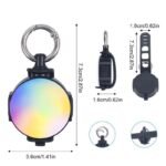 USB Rechargeable LED Pet Safety Light - Multi-Mode Dog & Cat Collar Flashlight for Night Adventures - Image 3