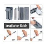 Easy-Glide Microfiber Spin Mop & Bucket Set with Washable Pads - Image 7