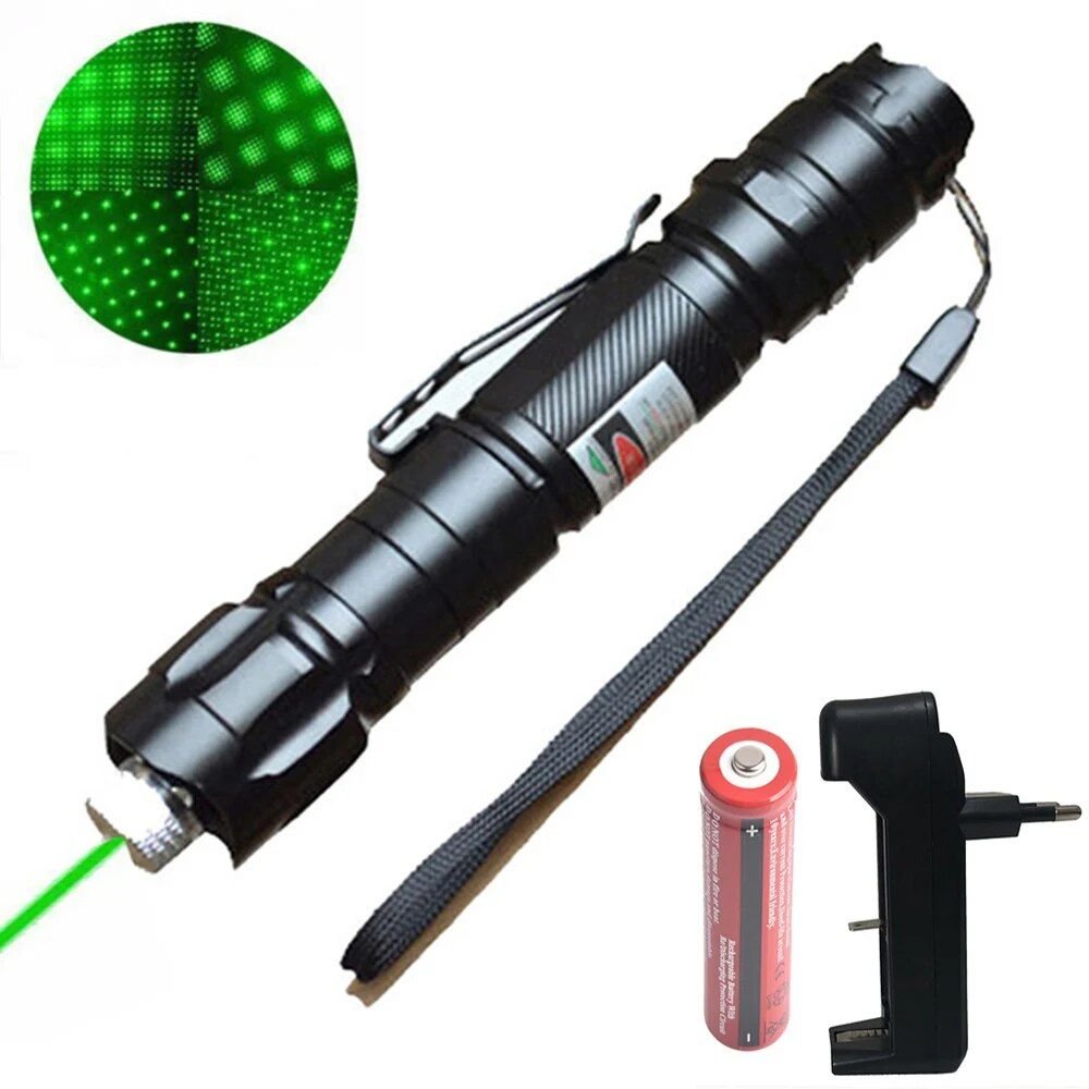 Laser with battery (Green)