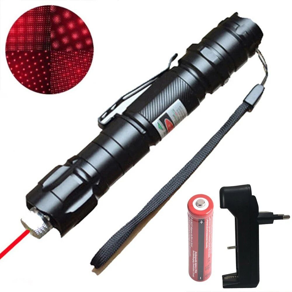 Laser with battery (Red)