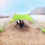 Portable Family Beach Sunshade Tent with UV Protection and Easy Setup - Image 3