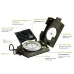 Durable Outdoor Survival Compass: Military-Grade, Waterproof & Shockproof - Image 3