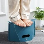 Portable Folding Stool with Retractable Backrest for Outdoors & Camping - Image 4