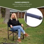 Heavy-Duty Collapsible Outdoor Lounge Chair - Image 7