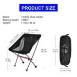 Portable Folding Chair for Camping, Fishing, and Beach Relaxation - Image 3