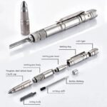 Multi-Function Tactical Pen: Self-Defense, Emergency Flashlight & Writing Tool - Image 3