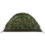 Waterproof Camouflage Single-Person Camping Tent for Outdoor Adventures - Image 7