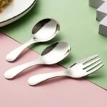 Compact Stainless Steel Spoon & Fork Set with Lunch Box - Ideal for Camping and Outdoor Adventures - Image 4