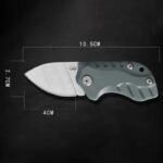 Compact Stainless Steel Camping Folding Knife - Image 2