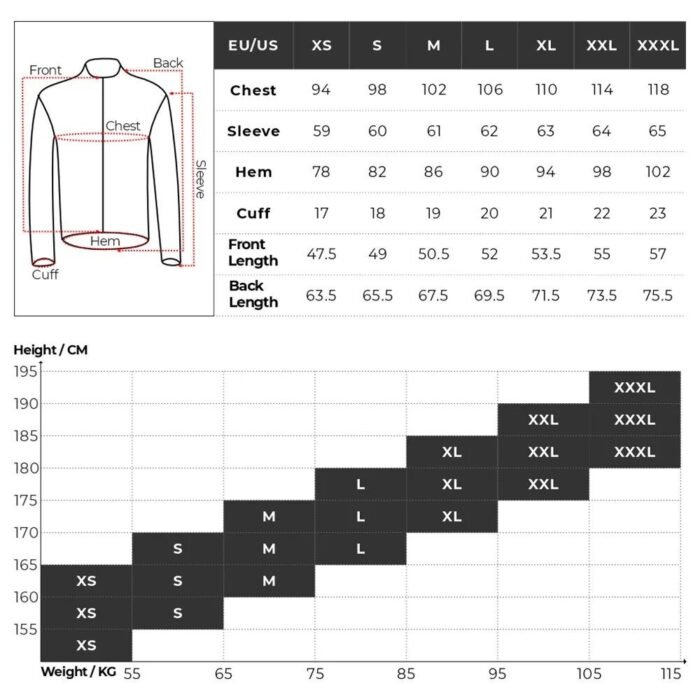 Elite Performance Long Sleeve Cycling Jersey - Image 7
