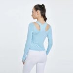 Women's Seamless Fitness Yoga Top - Image 4