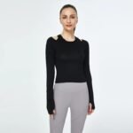 Women's Seamless Fitness Yoga Top - Image 3