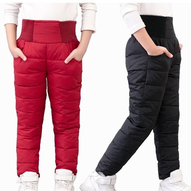 95585-21fdd9.jpeg Warm & Cozy Kids' Winter Ski Pants - Elastic High-Waisted Waterproof Trousers - Image 1