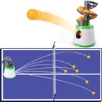 Compact Table Tennis Trainer - Portable Ping Pong Ball Launcher for Kids and Adults - Image 3