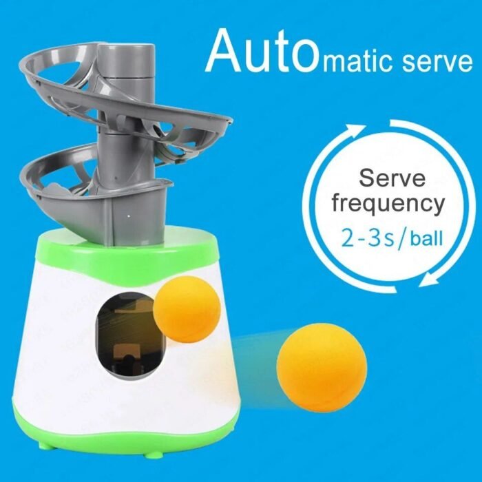 Compact Table Tennis Trainer - Portable Ping Pong Ball Launcher for Kids and Adults - Image 4