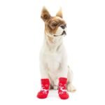 Premium Anti-Slip Knitted Dog Socks for Winter Warmth & Furniture Protection - Image 6