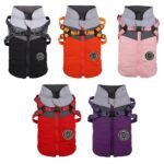 Winter Warm Waterproof Dog Jacket Vest for Small Dogs - Image 2