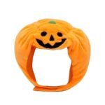 Corduroy Pumpkin Halloween Hat for Cats & Dogs - Image 2