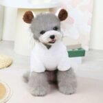 Chic Winter Hoodie Jumpsuit for Pets - Fleece Dog Coat Jacket and Cat Apparel - Image 7