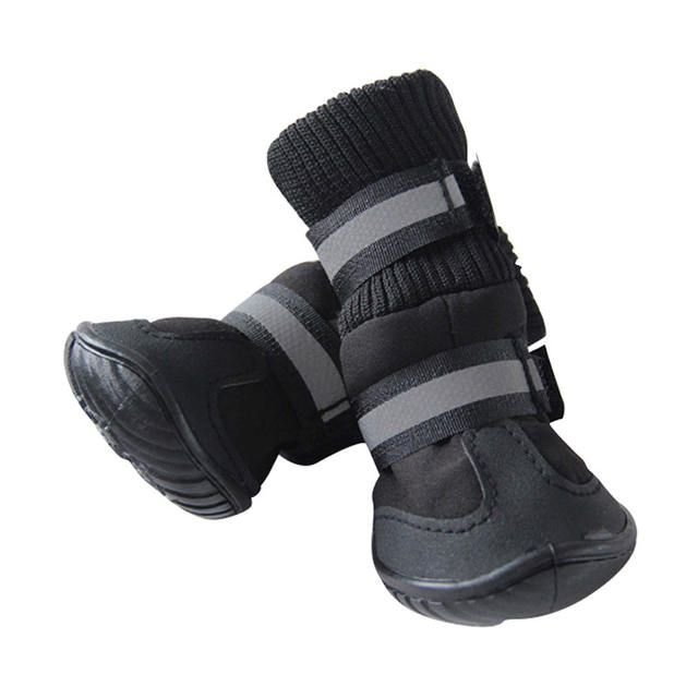 98735-85319b.jpeg Stylish Winter Dog Boots - Warm Fleece-Lined Waterproof Shoes for Small Breeds - Image 1