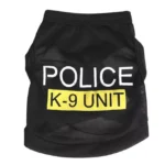 Police-Themed Vest: Breathable Cosplay Costume for Puppies and Cats - Image 3