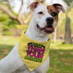 Cuter Than Your Boyfriend Pet Bandana - Funny Dog Bandana - Colorful Pet Scarf - Image 4