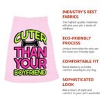 Cuter Than Your Boyfriend Dog Sleeveless Shirt - Funny Dog Shirt - Colorful Dog Clothing - Image 8