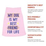 My Dog Is My Best Friend Dog Sleeveless Shirt - Cute Dog Shirt - Art Dog Clothing - Image 8