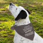 Assistant Branch Manager Pet Bandana - Minimalist Dog Bandana - Print Pet Scarf - Image 6
