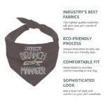 Assistant Branch Manager Pet Bandana - Minimalist Dog Bandana - Print Pet Scarf - Image 8