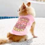 Dogs Make Our Lives Whole Dog Sleeveless Shirt - Quote Dog Shirt - Phrase Dog Clothing - Image 6