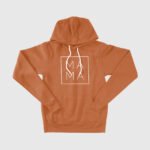 Minimalistic Mama Print Women's Sponge Fleece Hoodie - Image 4