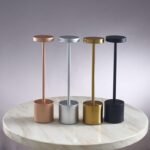 Elegant Cordless USB Rechargeable Table Lamp - Touch Control, Portable & Dimmable