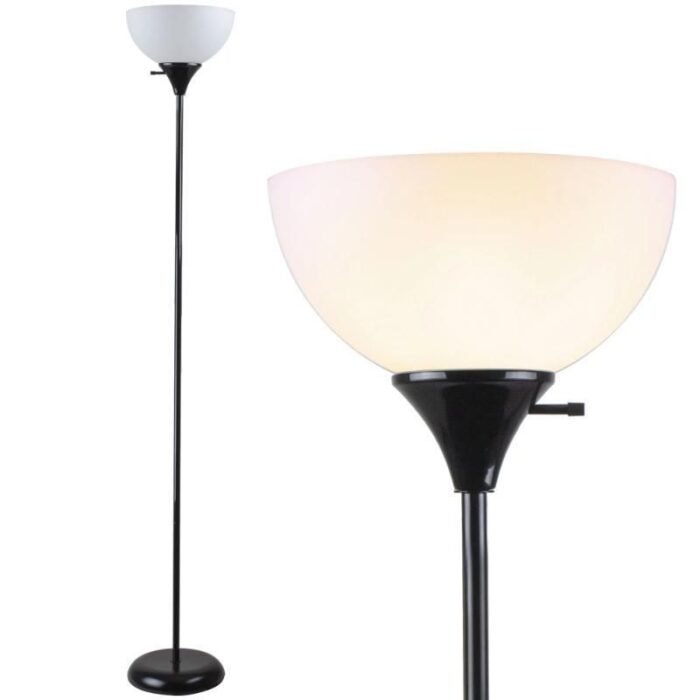 LED Torchiere Floor Lamp 71" - Modern Uplighting for Bedroom and Living Room - Image 1