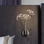 Crystal Dandelion LED Wall Lamp