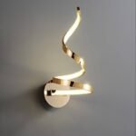 Minimalist Spiral LED Wall Sconce
