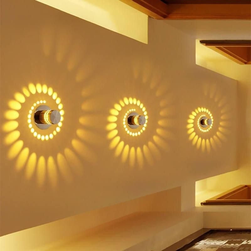 120803-51b828.jpeg Colorful Spiral LED Wall Lamp - Image 1