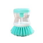 Efficient Eco-Friendly Kitchen Dish Brush with Built-In Soap Dispenser - Image 6