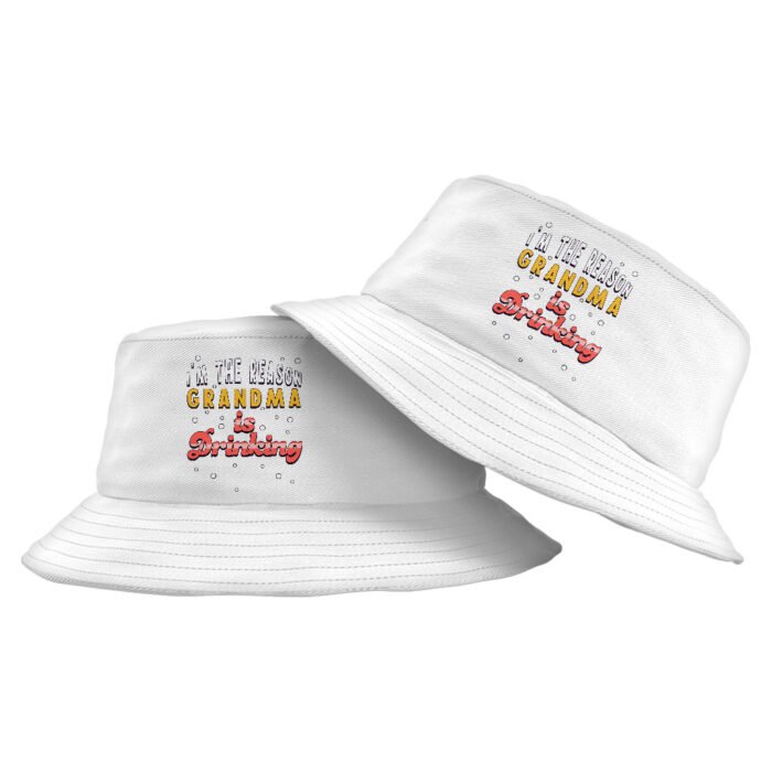 Funny Design Bucket Hat - Quotes Hat - Themed Bucket Hat - Image 1