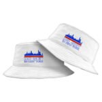 Cityscape Design Bucket Hat - Print Hat - Colorful Bucket Hat